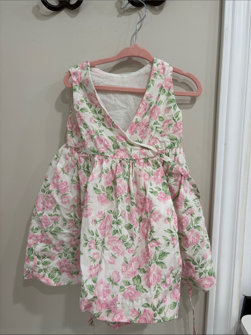 Ralph Lauren Floral Baby Dress & Bloomers – 24M